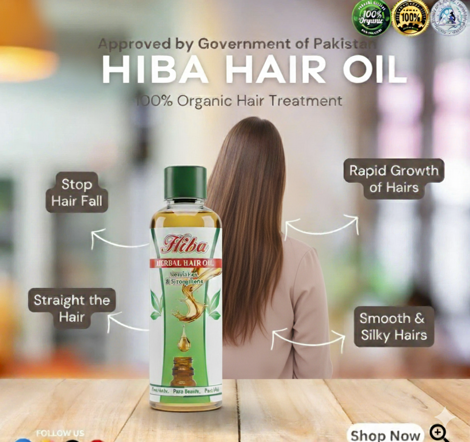 HIBA HERBAL HAIR OIL