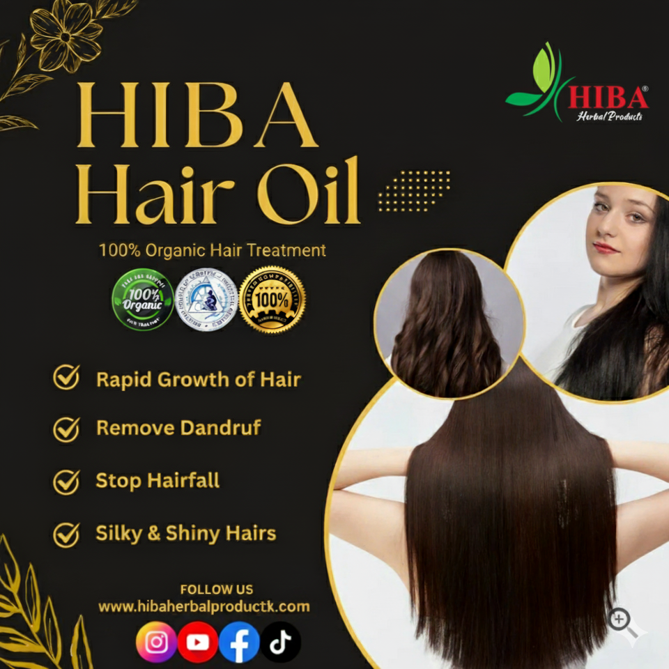 HIBA HERBAL HAIR OIL