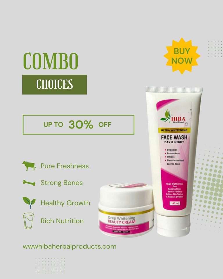 Hiba Herbal Whitening Skincare Duo