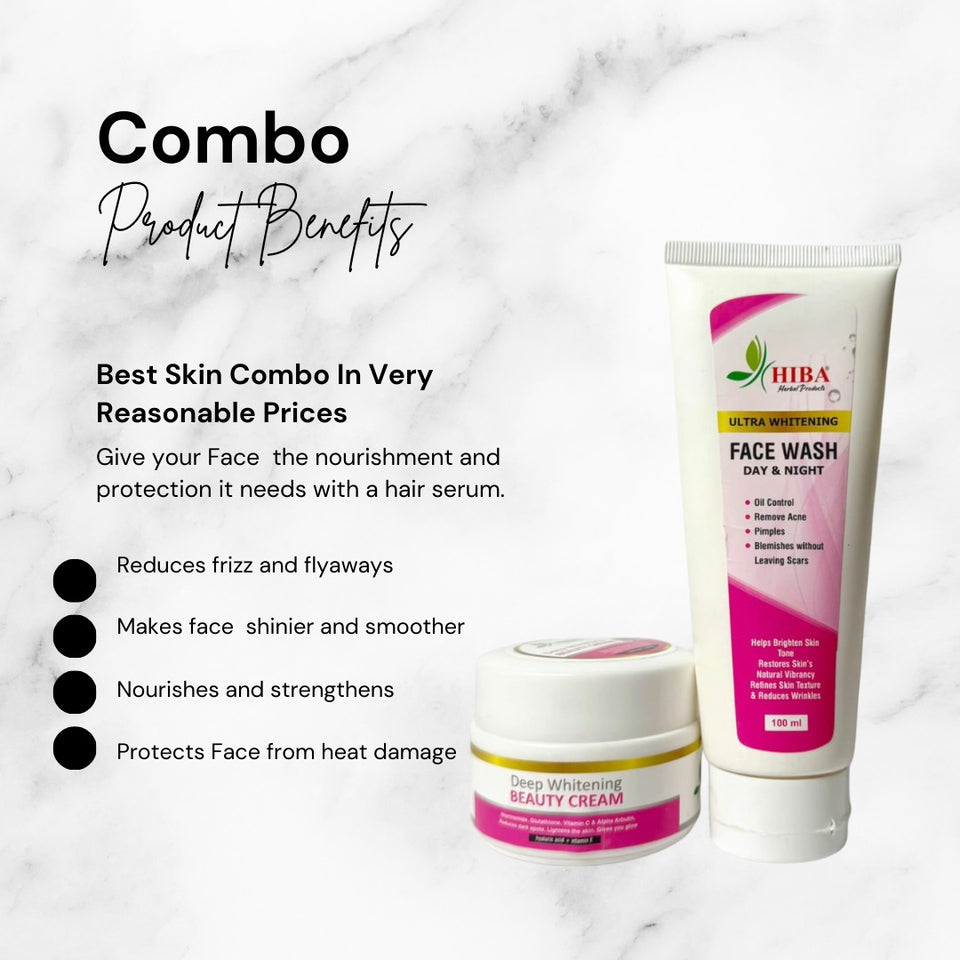 Hiba Herbal Whitening Skincare Duo