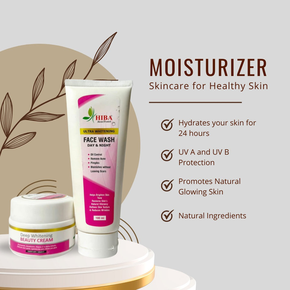 HIBA HERBAL ULTRA WHITENING FACE WASH