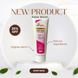 HIBA HERBAL ULTRA WHITENING FACE WASH